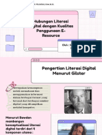 Hubungan Literasi Digital Dengan Kualitas Penggunaan E-Resource