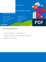 Programmez! Devcon #2 Accenture Devops Platform Dans Microsoft Azure