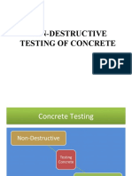 3-Non Destructive Testing of Concrete