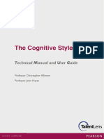 2012 Allison the+Cognitive+Style+Index