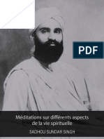 Meditations Sur Differents Aspects de La Vie Spirituelle - Sadhou Sundar Singh