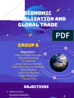 Economic Globalization and Global Trade 1