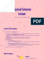 Physical Sciences Lesson by Slidesgo