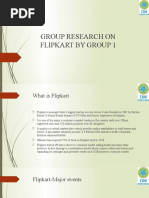 Group Research On Flipkart by Group 1