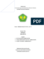 Makalah Kelompok 2 Konsep Dasar Informasi