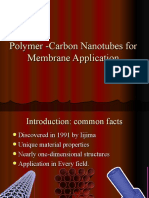 Polymer - Carbon Nanotubes For Membrane Application