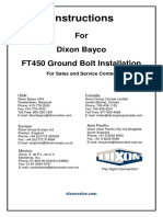 FT450 Ground Bolt Installation Original