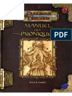 (D&D3) (FR) SupplÃ©ment - Manuel Des Psioniques