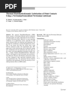 Download Thermal Elastohydrodynamic Lubrication of Point Contacts Using a Newtonian Generalized Newtonian Lubricant by vishara SN53643027 doc pdf