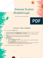 The Immune System Breakthrough by Slidesgo