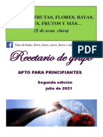 Recetario de Grupo Segunda Edición