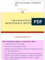 3 Manu 3318 Part A Behavior of People in Organisation