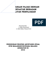 Perencanaan Pajak Dengan Pemanfaatan Beragam Fasilitas Perpajakan