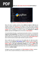 Explore The World of Data Analytics in Python With Digikull
