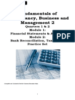 Fundamentals of Accountancy, Business and Management 2
