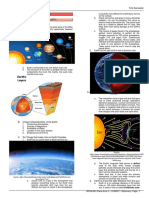 Earth & Life Science: Teacher: Maricris D. Ravanilla Lesson 1: EARTH