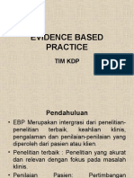 Evidence Based Practice: Tim KDP