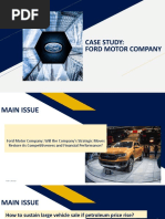 Case Study Ford Motor Company