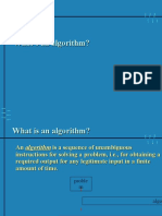 What's An Algorithm?