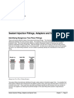 Sealant Injection Fittings, Adapters and Special Tools: Identifying Dangerous Two-Piece Fittings