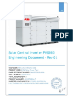 Solar Central Inverter PVS980 Engineering Document - Rev 01