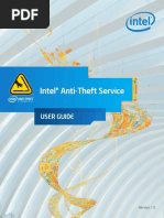 Intel® Anti-Theft Service: User Guide