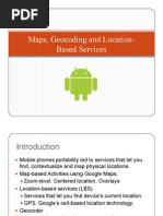 Maps, Geocoding & Location-Based Services