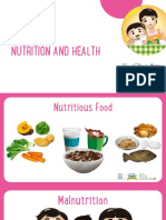 Lesson 1 - Nutrition and Health