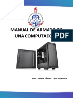 Manual de ARMADO DE UNA COMPUTADORA