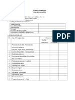 Lembar Observasi (Diisi Oleh Peserta KM)