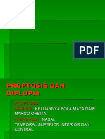 PROPTOSIS DAN DIPLOPIA...