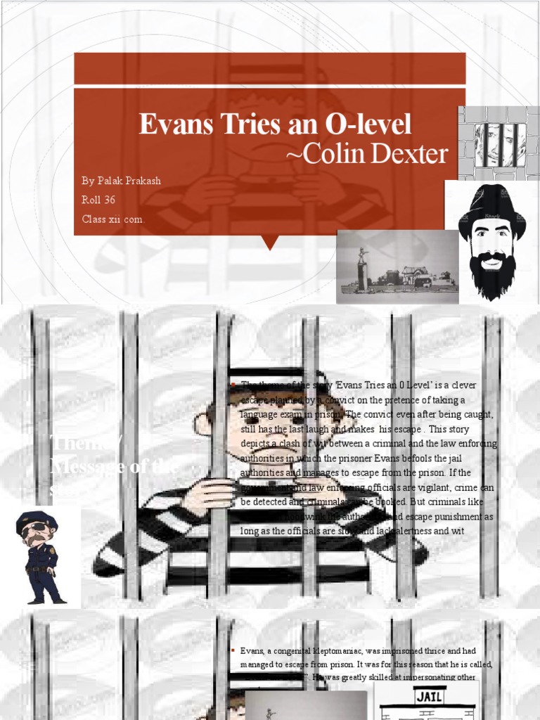 Evans' Clever Prison Escape | PDF | Criminal Law | Criminal Justice
