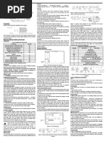 Digital Thermostat Owners Manual: Features