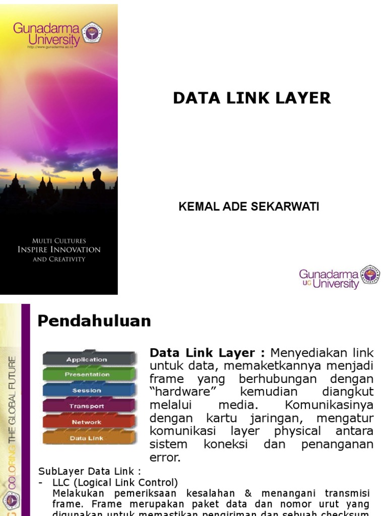 Cara Kerja Data Link Layer | PDF