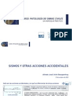 Sismos y Otras Acciones Accidentales Urich Curso de Patologia 2021