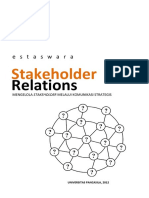 Stakeholder Relations 2012 Estaswara
