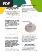 Definitions of Mental Health, Mental Health Problems, and Mental Illness