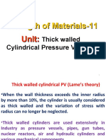 (Lec-8) Thick Walled Cylinders