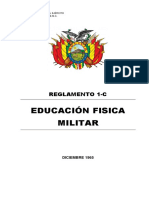 1-C (EFM de 1965) Entrenamiento Fisico Militar