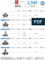 Boletín MAZAS Y RODAMIENTOS DOB LSB