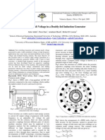 Analysis of Shaft Voltage in a Doubly-Fed Induction Generator