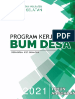 Rencana Program Kerja BUM Desa (Terbaru)