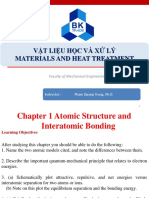 PQT Chapter 2 - Atomic Structure and Interatomic Bonding