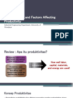 P3 - Anprod - Importance Factors Affecting Productivity