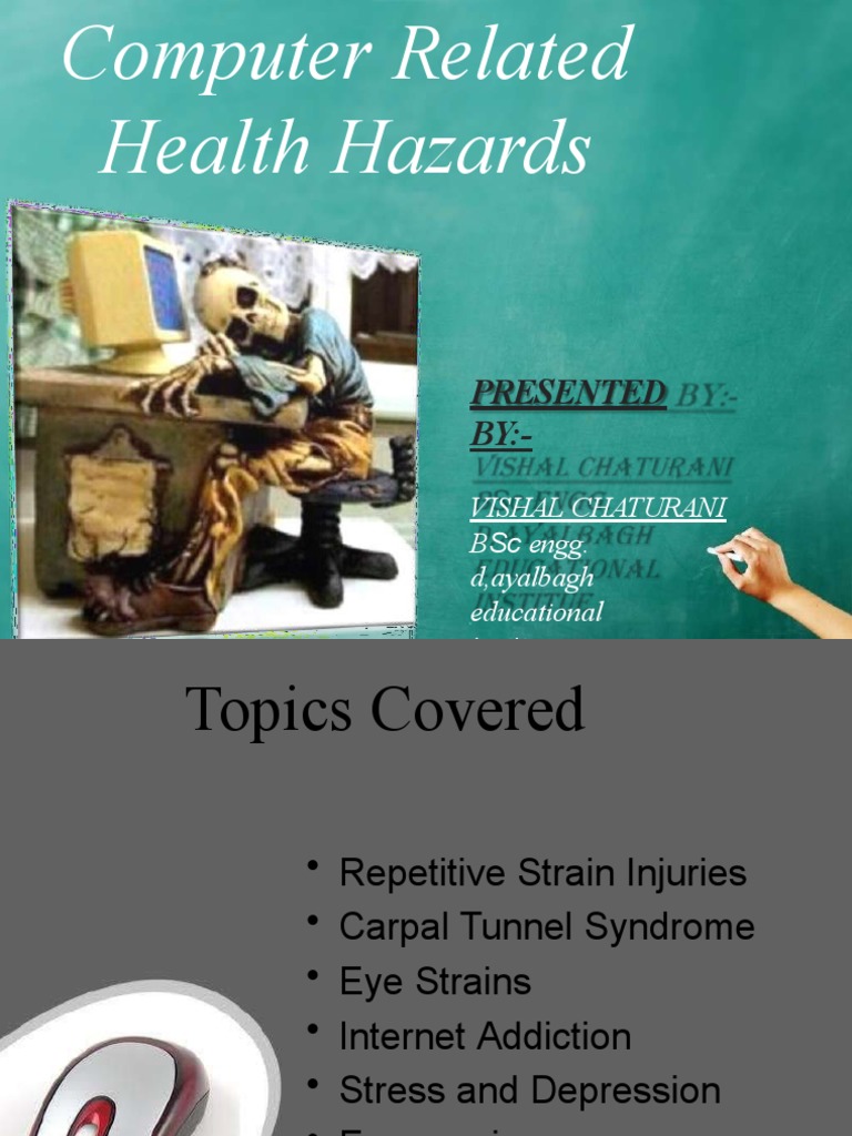 Computer-Related Health Hazards | PDF | Hand | Diseases And Disorders