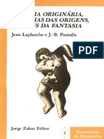 Jean Laplanche e j b Pontalis Fantasia Originc3a1ria Fantasias Das Origens Origens Da Fantasia