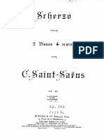 Saint-Saens Scherzo Op.87 2pianos