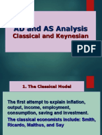 MACRO - as-AD Keynsian-Classic Model
