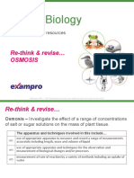 GCSE Biology: Re-Think & Revise Osmosis