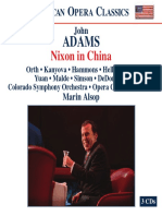Adams. Nixon in China. Alsop. Naxos CD Booklet-8.669022-24